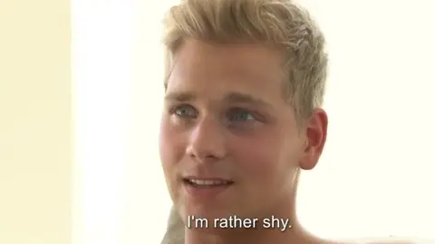 Adonis with a massive cock