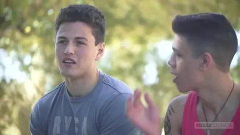 Hard to resist these two horny American boys