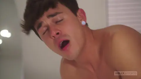 Andy Taylor gedehnt und vollgespritzt von Calvin Banks