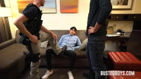 Twink gets pounded by a cop (consensual roleplay)