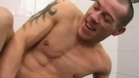 18+ Arab twink gets fucked in the shower by a muscular daddy