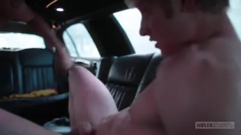 Sex encounter in a limousine: Max Carter, Ashton Summers