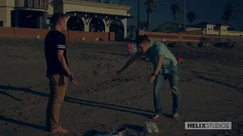 Momentos íntimos — jóvenes amantes californianos