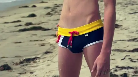 Sexy young swimmers