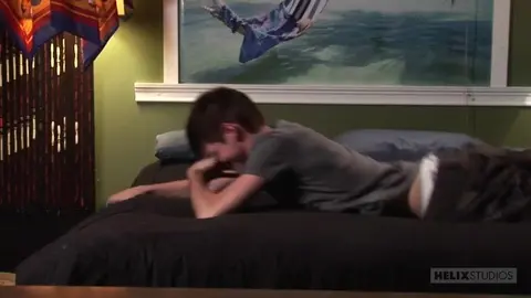 Jeff spanks Christian