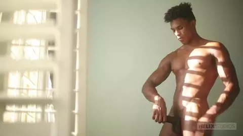 Damien Ellis, hung black athlete