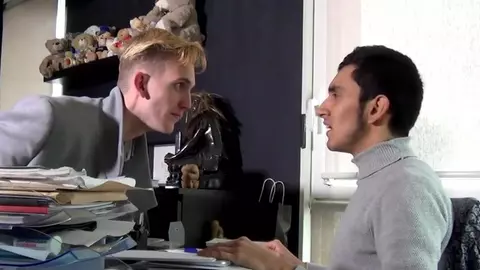 This blond twink is a power bottom