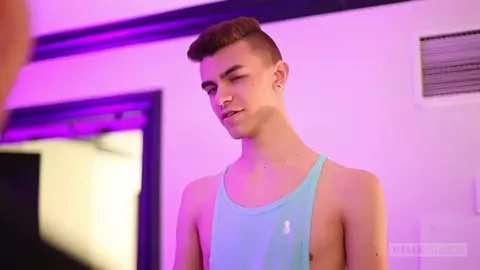 Blondie with a tight hole – Aiden Garcia & Jace Myers