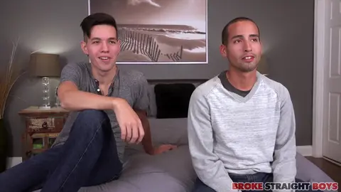 Der Hete Jared Marzdon fickt Isaac Lin ohne Kondom