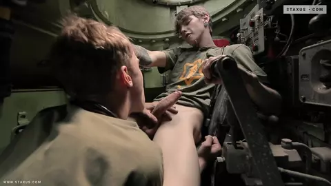 Brothers in arms on an intensive sex mission