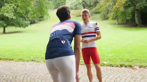 Марк Трой и Тайлер Скотт заканчивают тренировку минетом и жёстким трахом в жопу