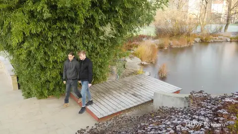 Young exhibitionist couple: Jake Olsen & Lucian Fair