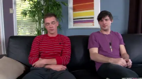 Straight Buddy Shoves a Plug Up My Ass - Chance Wylder & Lucas Knight