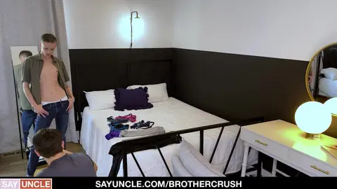 Stepbro's Provocative Photo Sesh (Blake Dyson, Masyn Thorne)