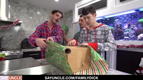 Unwrapping Our Christmas Present (Dakota Lovell, Gabriel, Jax Thirio)