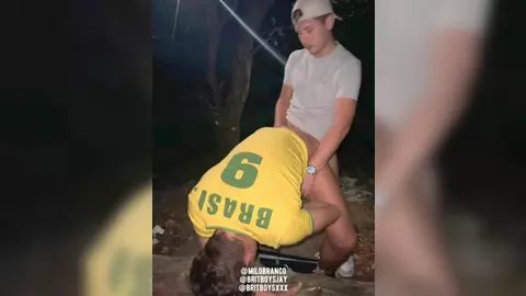 Field Blowjob to Raw Fuck