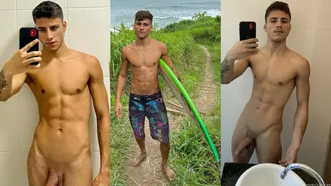 Renan Kalany si macina il cazzo da twink